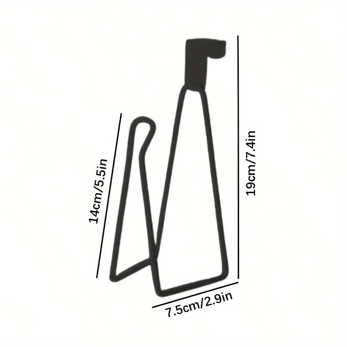 No-Drill Wall-Mounted Toilet Roll Holder - EazerHome
