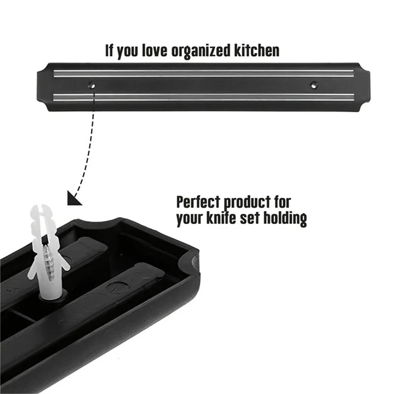 Magnetic Wall-Mounted Knife Holder - EazerHome