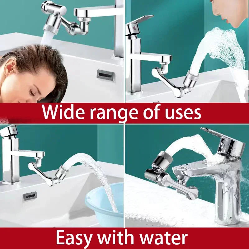 1080° Rotatable Tap Sprayer Head - EazerHome