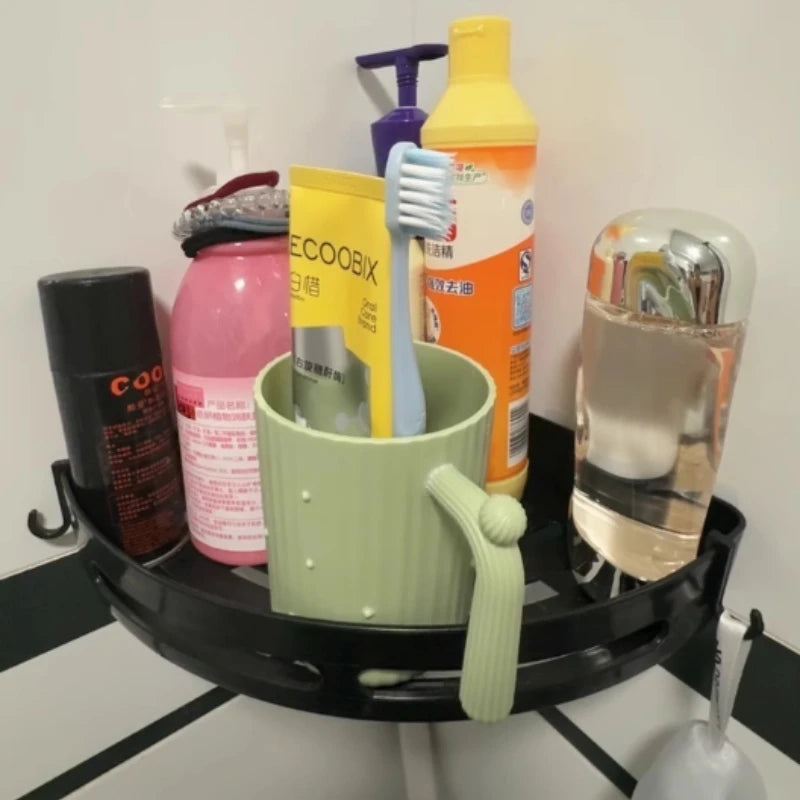 No-Drill Adhesive Shower Shelf Set - EazerHome
