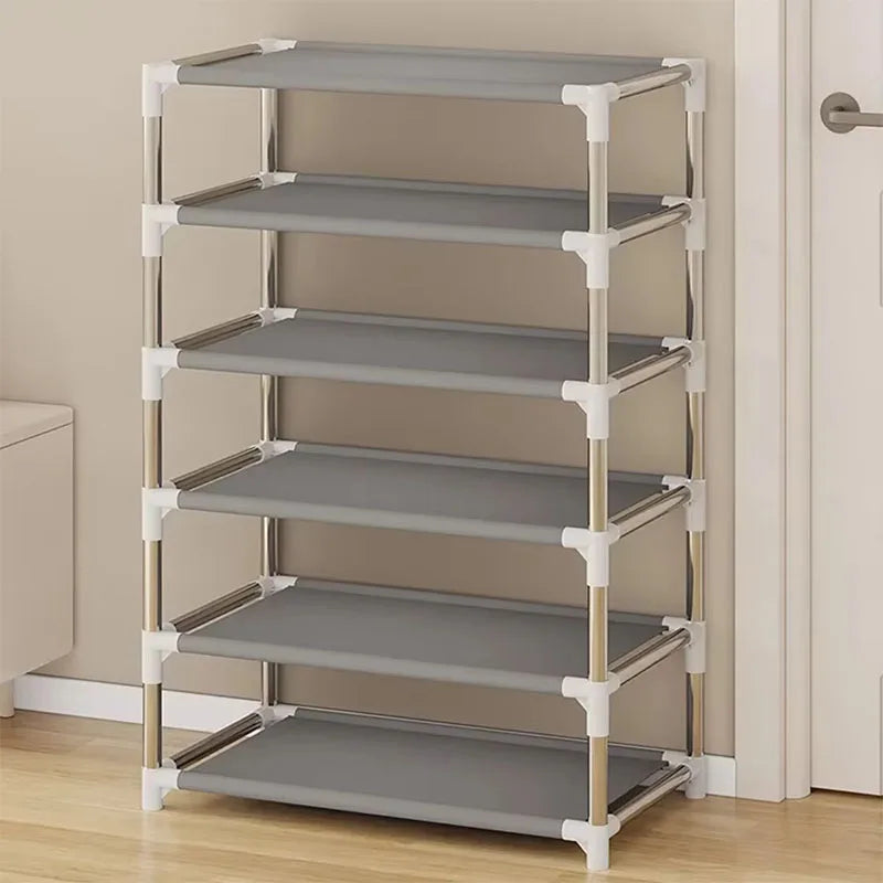 Simple shoe rack rack door door household dormitory joints with multi-function dustproof storage artifact assembly shoe cabinet
