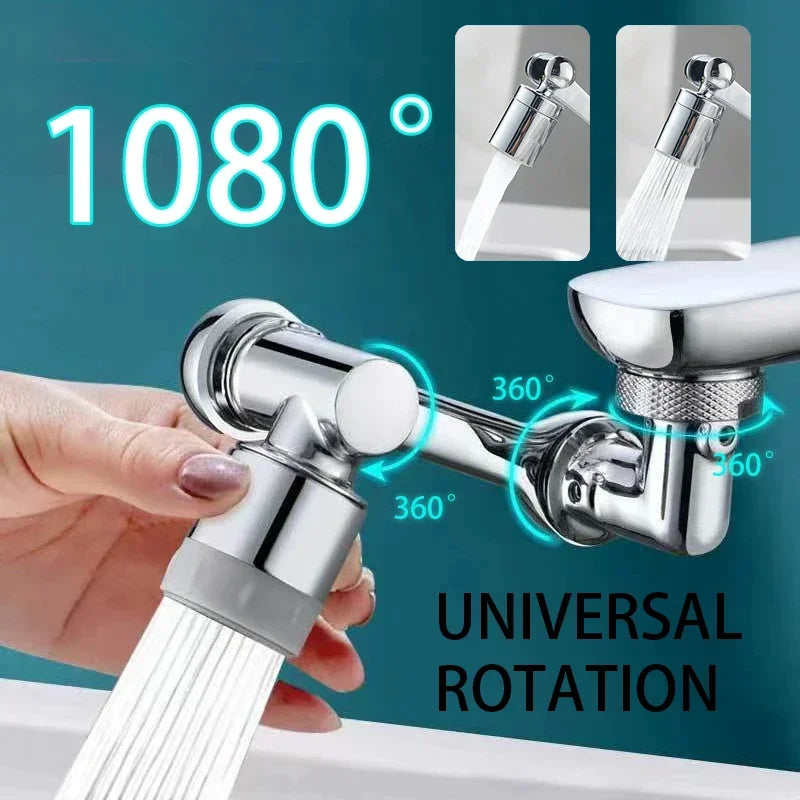 1080° Rotatable Tap Sprayer Head - EazerHome