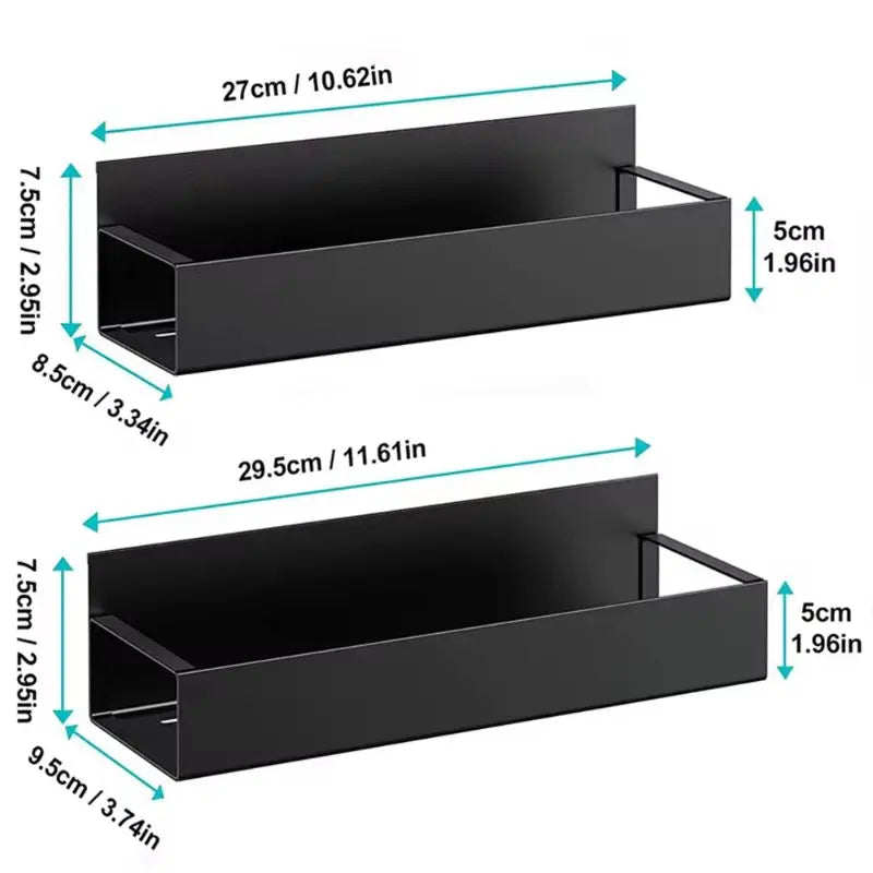 Magnetic Fridge Spice Storage Shelf - EazerHome