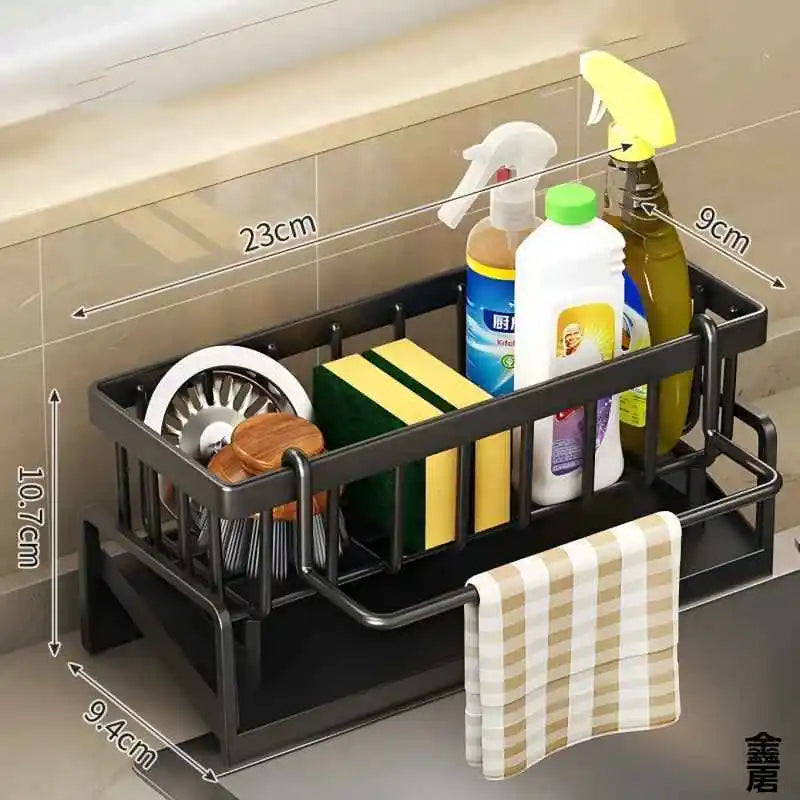 Tap-Mounted Sink Organiser Shelf - EazerHome