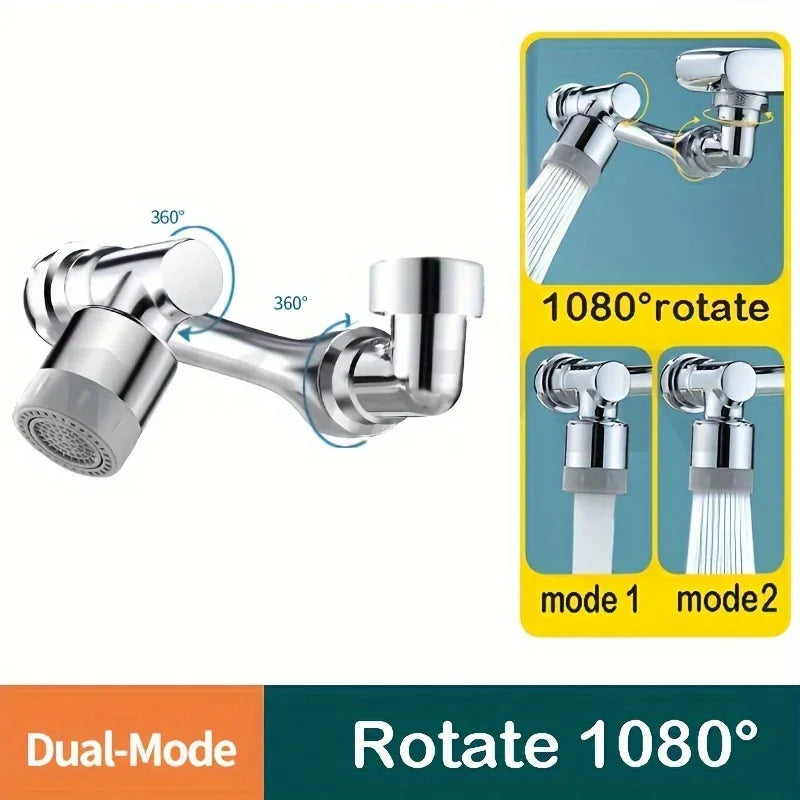 1080° Rotatable Tap Sprayer Head - EazerHome