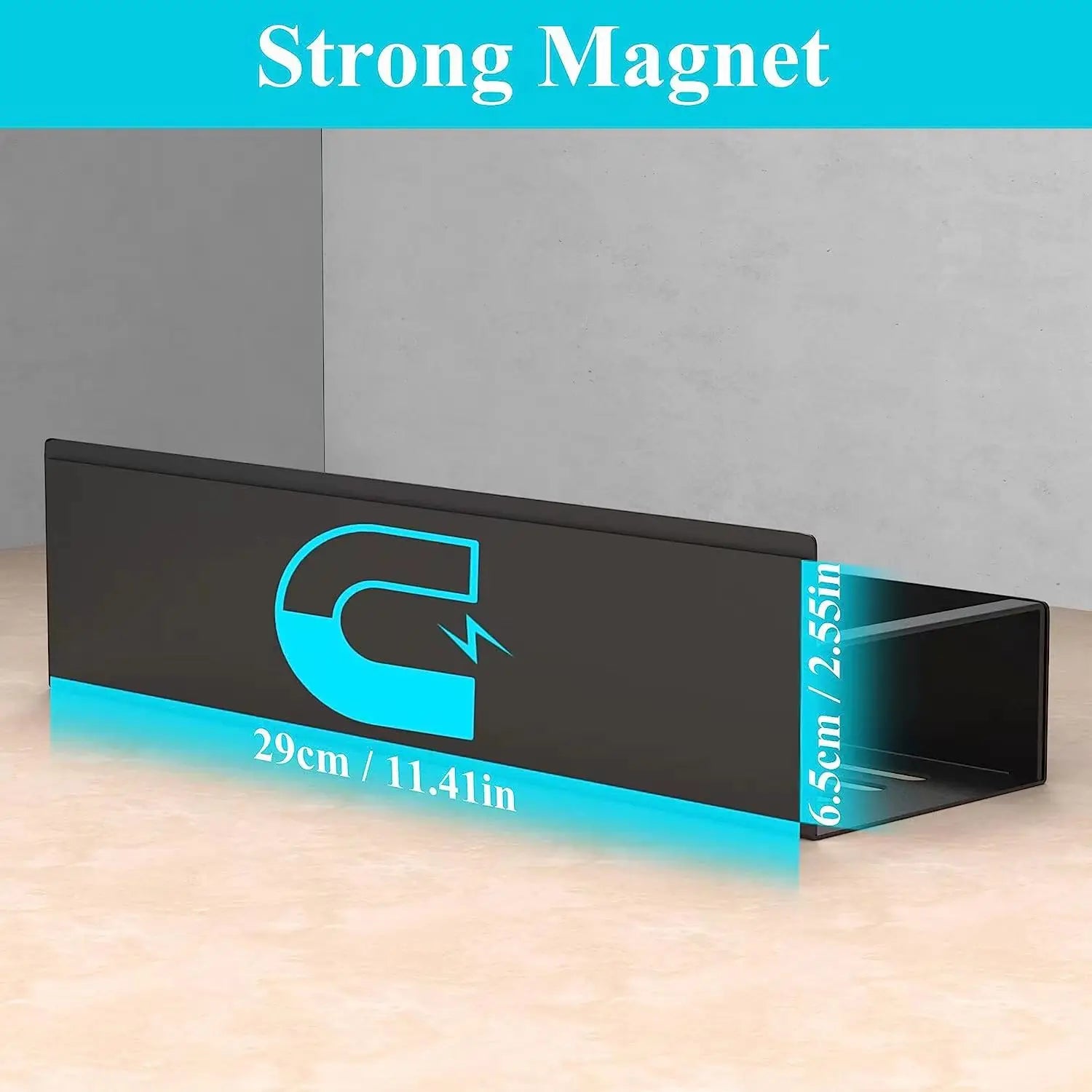 Magnetic Fridge Spice Storage Shelf - EazerHome