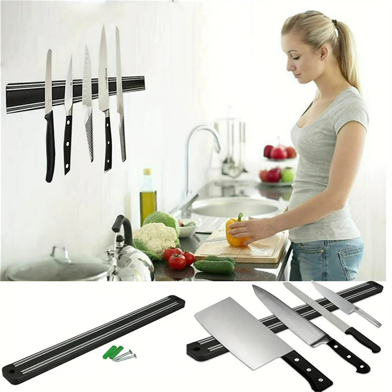Magnetic Wall-Mounted Knife Holder - EazerHome