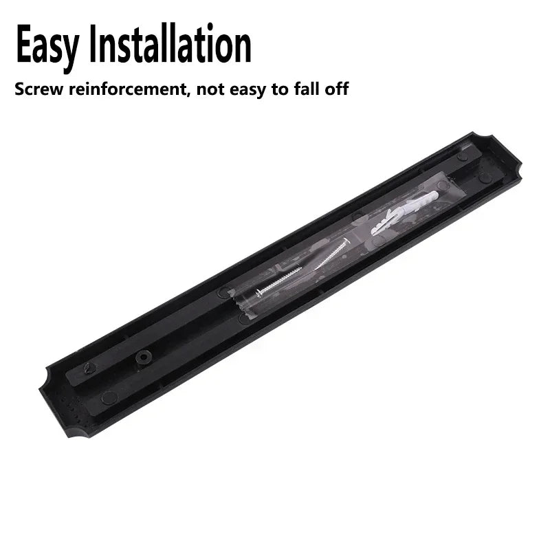 Multipurpose Magnetic Knife Rack Strip Household Kitchen Tools Space-Saving Wall Mounted Magnet Knives Holder With Rack